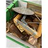 Image 2 : A Box of antique Furniture Parts Lamp Parts Etc