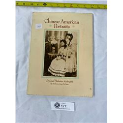 Chinese American Portraits 1988 Book