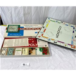 1960's Monopoly Game in Box last patent Date 1961