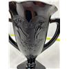 Image 2 : Art Nouveau Black amethyst Glass Vaee circa 1920