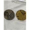 Image 2 : two Antique Ladys Pocket Watch Movements with Faces