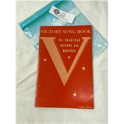 1942 Victory Song book