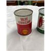 Image 2 : 3 4oz Full Tins Shell, Valve, Motor Master, Castrollo