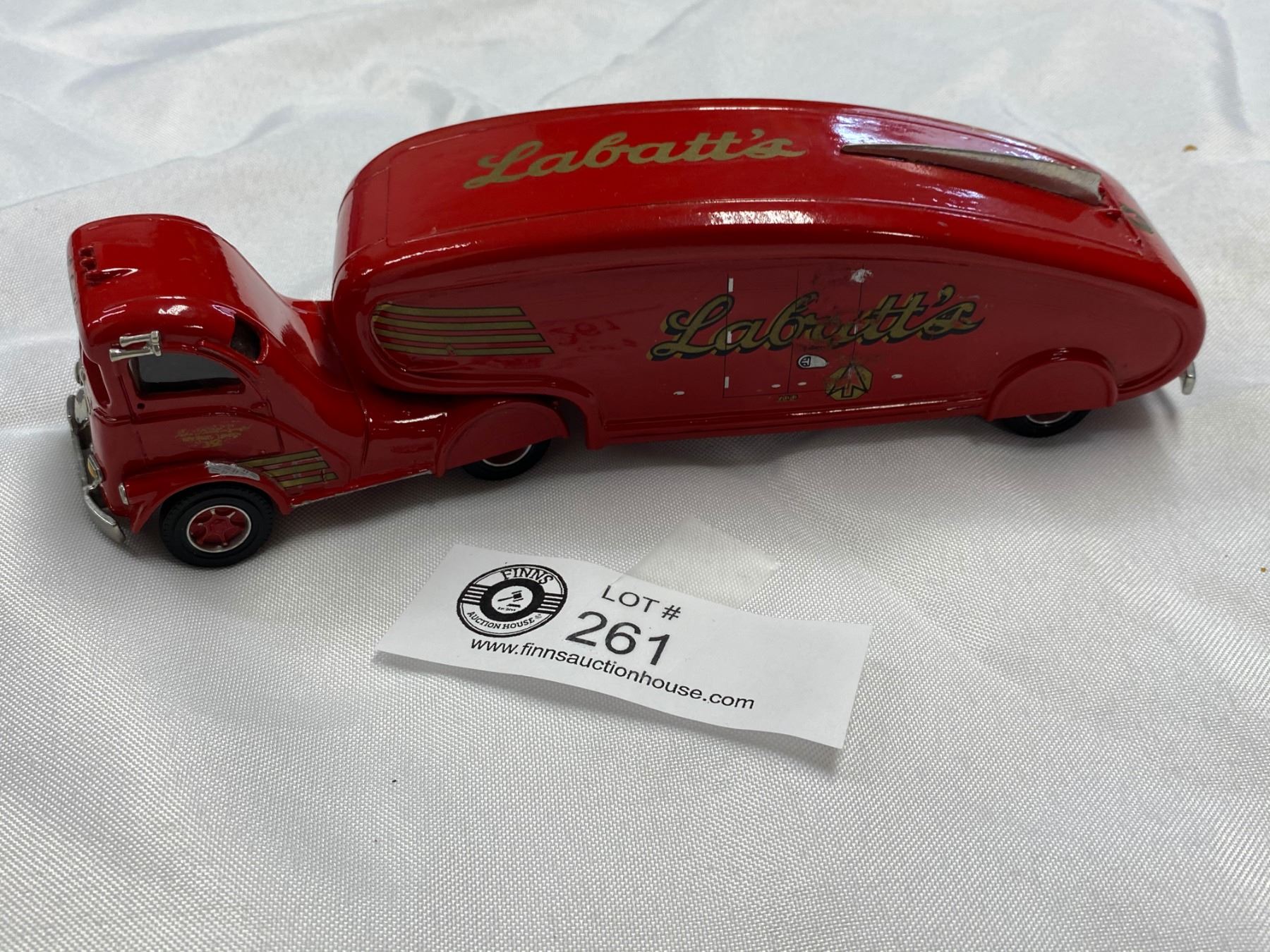 1:55 Scale Diecast Labatts Streamliner Expo 86 Truck With paperwork