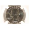 Image 1 : 1965 SMS WASHINGTON QUARTER NGC MS67