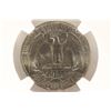 Image 2 : 1965 SMS WASHINGTON QUARTER NGC MS67