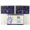Image 1 : 2001 US PROOF SET (WITH BOX)