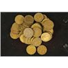Image 1 : ROLL OF 40-1943 CANADA TOMBAC FIVE CENTS
