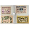 Image 1 : 4 ASSORTED GERMAN NOTGELDS 2-10 & 2-20 HELLERS