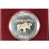 Image 1 : 1985 CANADA NATIONAL PARKS PROOF SILVER DOLLAR