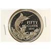 Image 1 : 1973 BAHAMAS 50 CENTS PROOF .2667 OZ. ASW