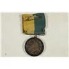 Image 2 : 1 1/4" SILVER MEDAL WITH RIBBON 1904 MAIF