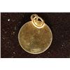 Image 2 : .7 GRAM 14KT GOLD LAKE TAHOE CHARM WITH GOLD