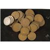 Image 1 : ROLL OF 40-1940'S GREAT BRITAIN HALF PENNIES