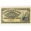 Image 1 : 1900 DOMINION OF CANADA 25 CENT FRACTIONAL BILL