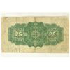 Image 2 : 1900 DOMINION OF CANADA 25 CENT FRACTIONAL BILL