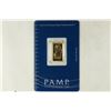 Image 1 : 2.5 GRAM 99.9 FINE GOLD PAMP INGOT