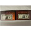 Image 1 : 1935-F & 1957 $1 SILVER CERTIFICATES IN FOLIO