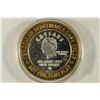 Image 1 : CASINO $10 SILVER TOKEN (UNC) CAESARS ATLANTIC