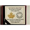 Image 3 : 2015 CANADA $20 FINE SILVER COIN BUTTERFLIES OF