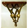 Image 2 : A PAIR OF GEORGE III STYLE CAST BRASS A