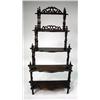 Image 1 : A VICTORIAN TURNED ROSEWOOD FIVE TIER E