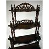 Image 2 : A VICTORIAN TURNED ROSEWOOD FIVE TIER E