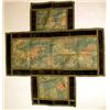 Image 1 : A CRUCIFORM POLYCHROME NEEDLEWORK PANEL