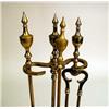 Image 2 : A SET OF FEDERAL STYLE BRASS FINISHED F