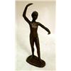 Image 2 : A PAIR OF BRONZE FIGURES OF DANCERS