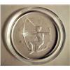 Image 2 : A SET OF SIX FROSTED GLASS ZODIAC COAST
