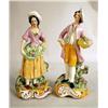 Image 1 : TWO STAFFORDSHIRE GLAZED FIGURES