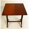 Image 3 : A REGENCY MAHOGANY SWIVEL TOP GAMES TAB