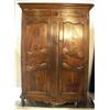 Image 1 : A LOUIS XV CARVED WALNUT ARMOIRE