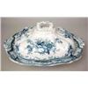 Image 1 : A BLUE-GREEN PORCELAIN ROYALE, TUNSTALL