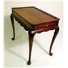 Image 1 : A QUEEN ANNE STYLE FIGURED MAHOGANY DIS