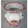 Image 2 : A SPATTERWARE RED COLORED PEARLWARE PEA