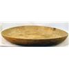 Image 2 : A MAPLE RED PAINTED CARVED SHALLOW BOWL