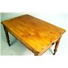 Image 3 : A PROVINCIAL PINE ONE DRAWER DINING TAB