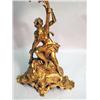 Image 2 : A LOUIS XV STYLE GILT METAL SIX LIGHT C