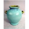 Image 1 : A GLAZED AND DIMPLED REDWARE FULPER DOU