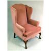Image 1 : A QUEEN ANNE STYLE MAPLE UPHOLSTERED EA