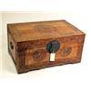 Image 1 : A CHINESE CARVED MAHOGANY CHEST
