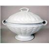 Image 3 : AN IRONSTONE FOOTED OVAL TUREEN