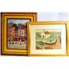 Image 1 : TWO FRAMED PRINTS