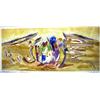 Image 2 : A FRAMED COLOR AQUATINT