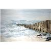 Image 2 : AN OIL ON CANVAS SEASCAPE BY K.J. OLIVE