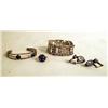 Image 1 : A GROUP OF STERLING SILVER JEWELRY ITEM