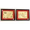 Image 1 : TWO FRAMED MAPS