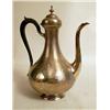 Image 1 : A BALUSTER FORM FRENCH SILVER TEAPOT